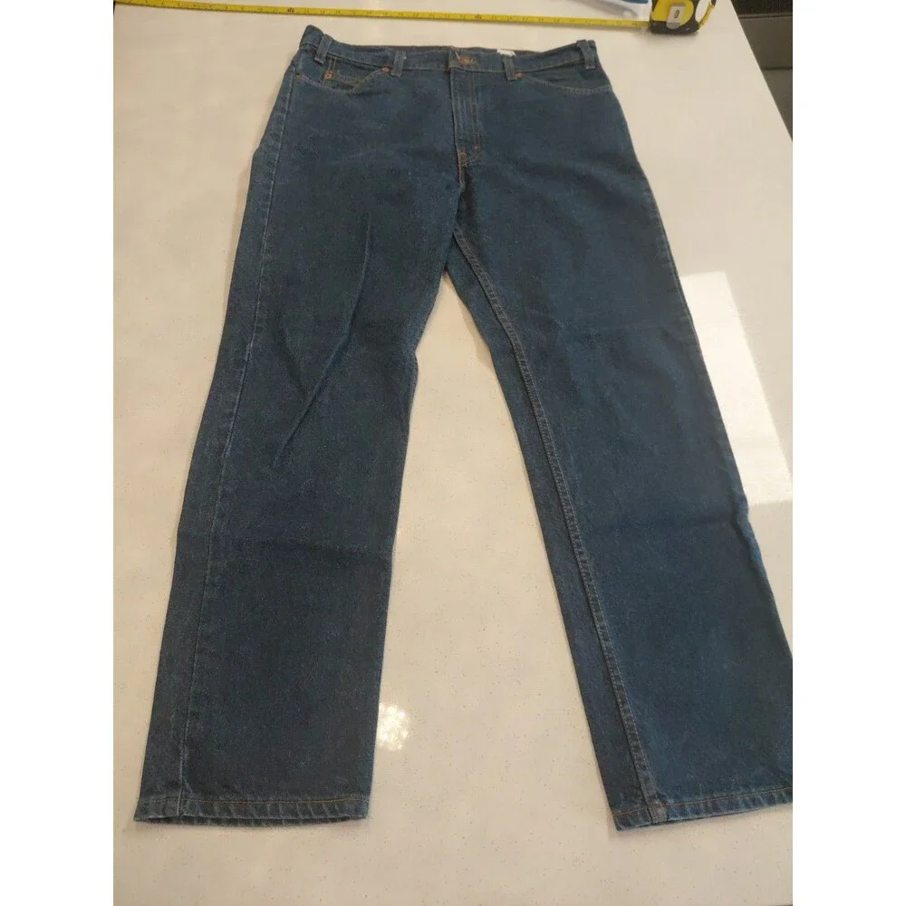 Levi's 505 Orange Tab Jeans Men's 36x30 (40505-0234) Light Wash Made in Mexico